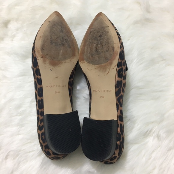 Marc Fisher Cheetah Print Shoes Sz 8.5 - Picture 8 of 12